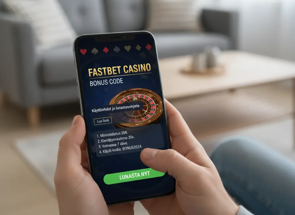 Fastbet casino bonus code Käyttöehdot ja lunastusohjeet